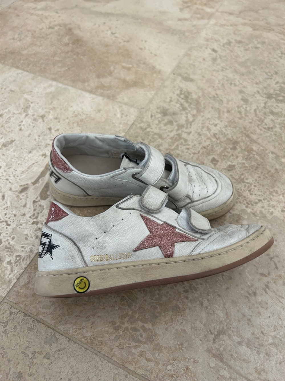 Kids Golden Goose Ballstar sneakers size 32